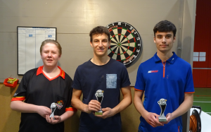 Papillon Open 2023 - Top3 juniors (de gauche à droite): Samuel Schmutz, Patrick Ritschard und Leon Gabriel